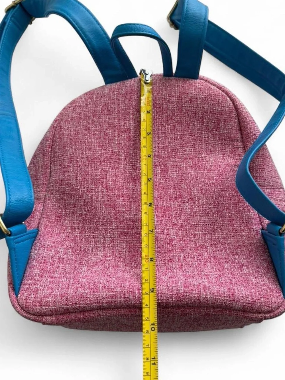 Loungefly Harry Potter Luna Lovegood Pink Tweed Mini Backpack Winged Glasses